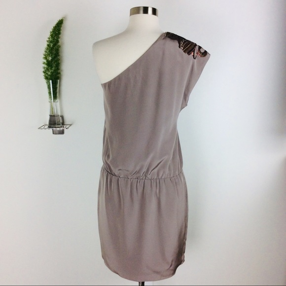 Tibi Stunning One Shoulder Sequined Dress Size (6) - Picture 2 of 7